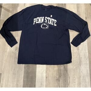 Penn State Nittany Lions Shirt Mens 2XL NCAA Football Long Sleeve Elite Fan